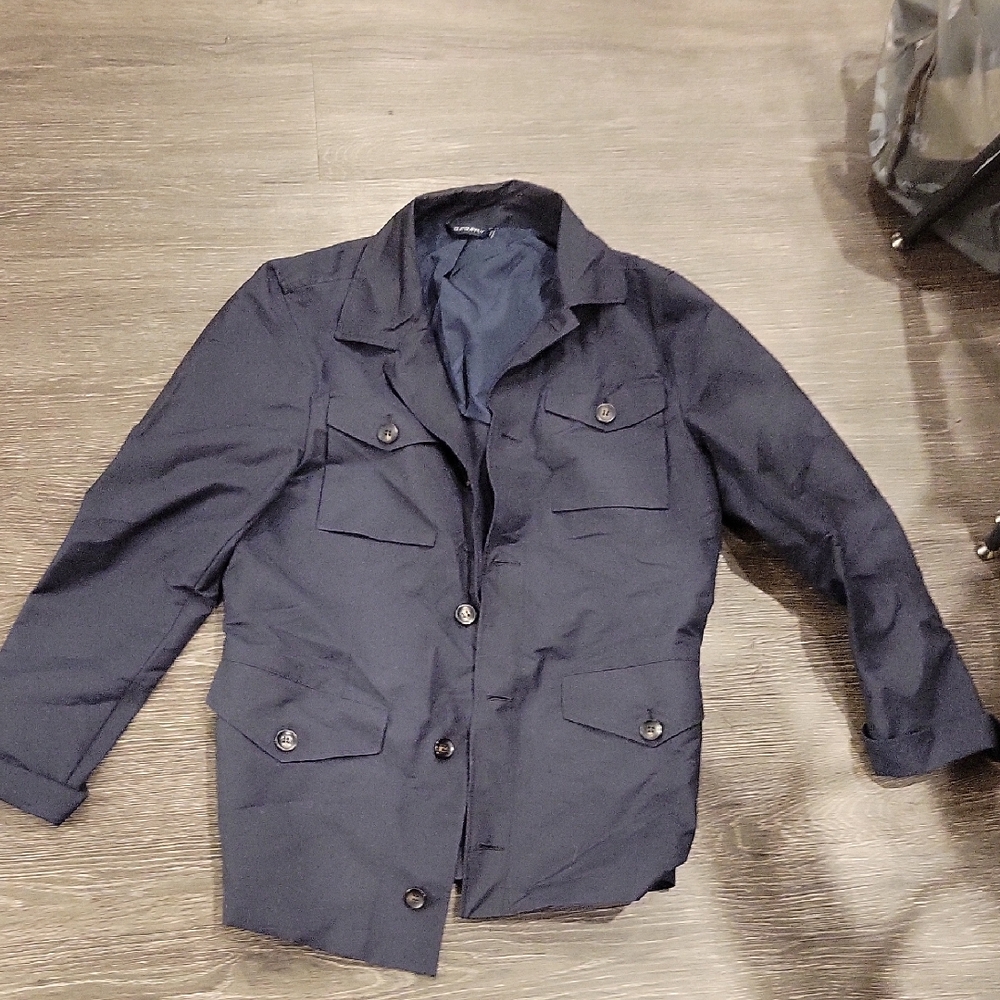Suitsupply Dark Blue Military Jacket